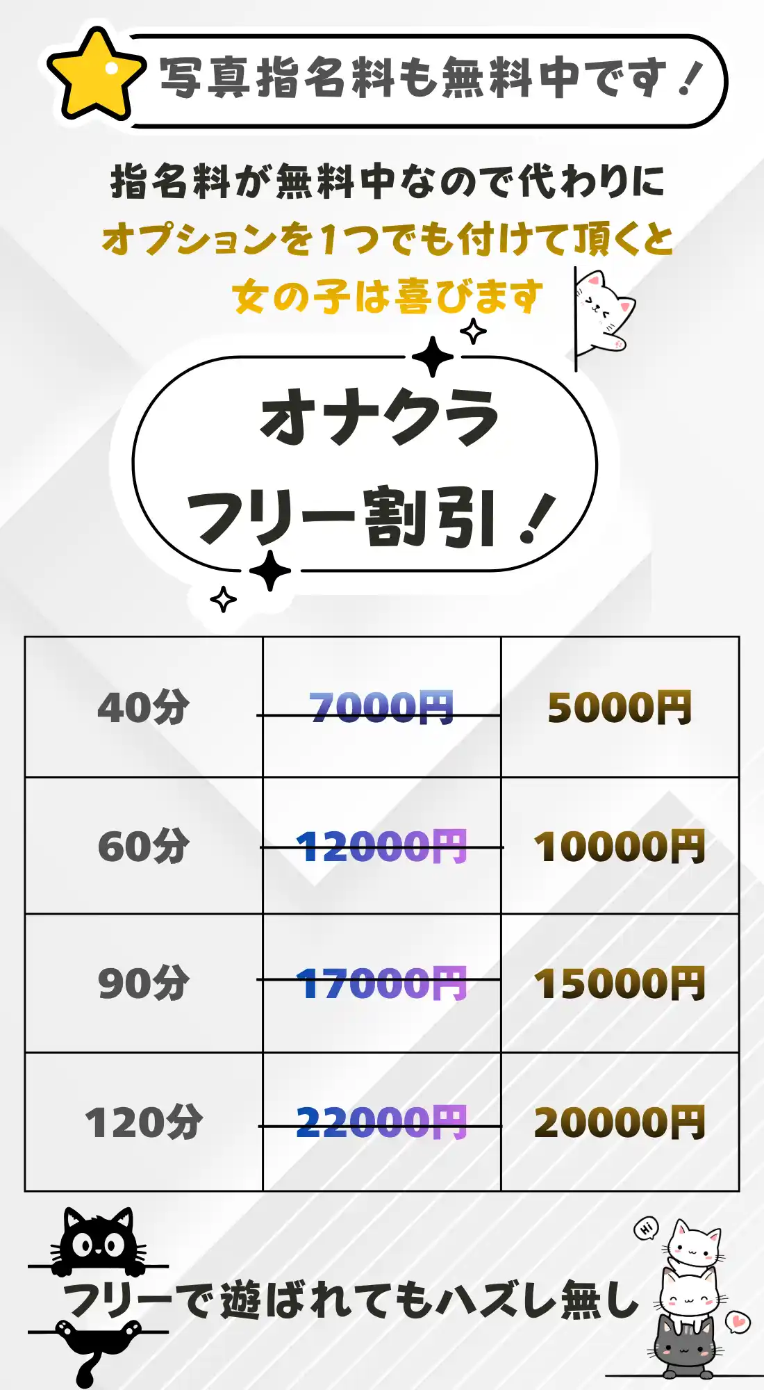 オナクラ割引を見る